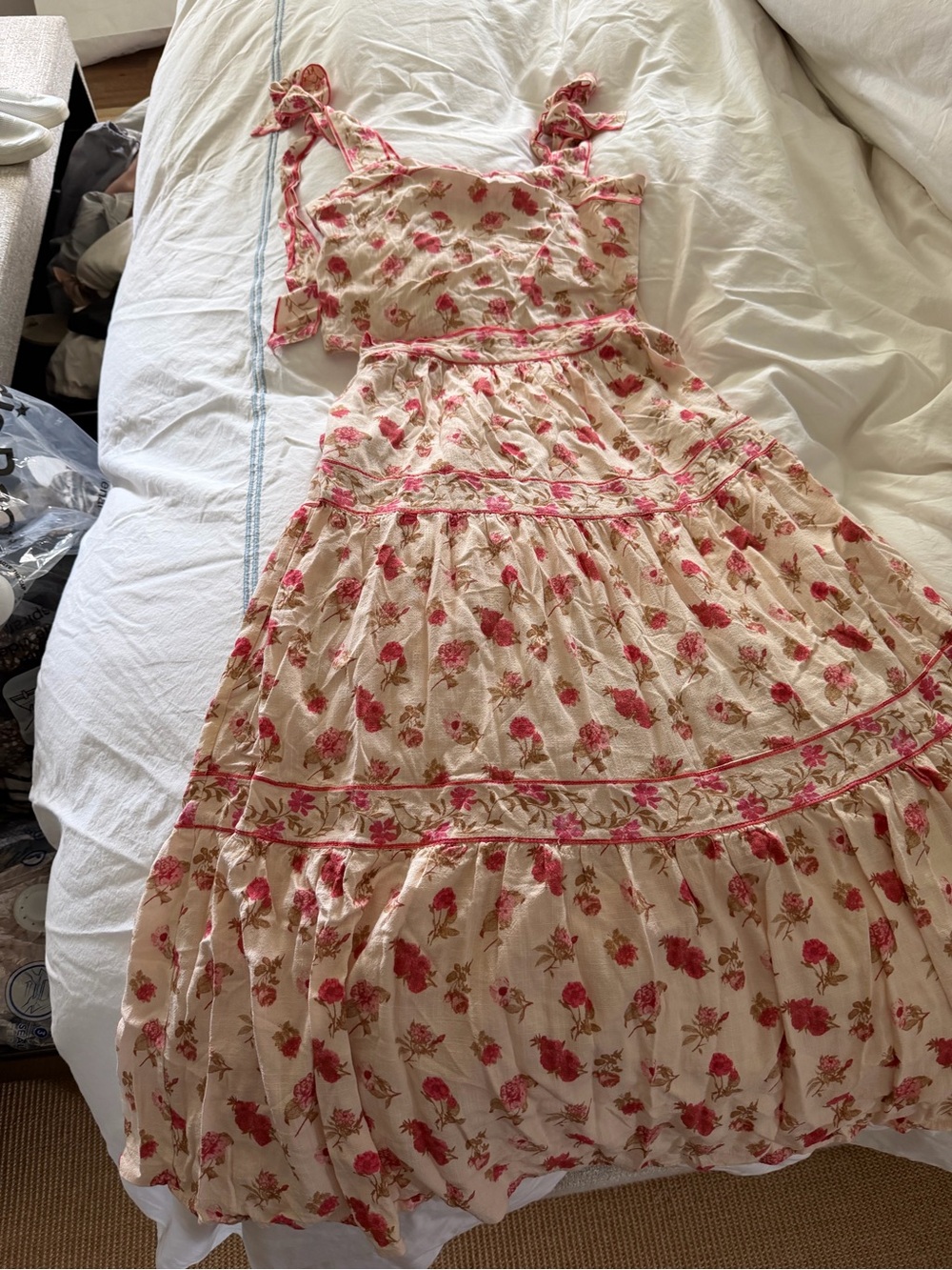 Romantic Garden Party Floral Two Piece Set - Picture 3 of 5